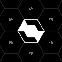中央連通：相同白邊排列可以連成同一區域。